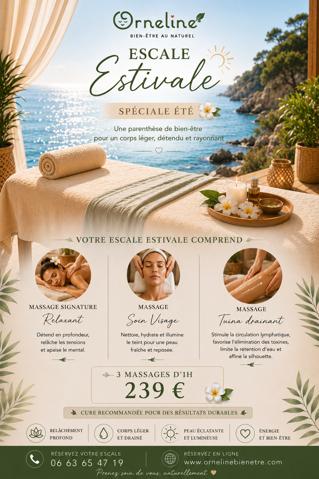escale été massages de saison